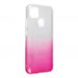 XIAOMI Redmi 9C Hülle Shining Transparent und Pink