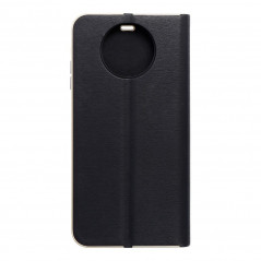 XIAOMI Redmi Note 9T Book Handytaschen LUNA Book Gold Elegant  Schwarz