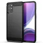 Oppo A52 Hülle Carbon Elegant  Schwarz