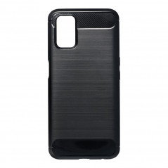 Oppo A52 Hülle Carbon Elegant  Schwarz
