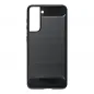 Samsung Galaxy S21 5G Hülle Carbon Elegant  Schwarz