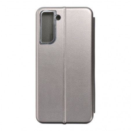 Samsung Galaxy S21 Plus 5G Book Handytaschen Book Elegance Elegant  Grau
