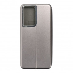 Samsung Galaxy S21 Ultra 5G Book Handytaschen Book Elegance Elegant  Grau