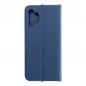 Samsung Galaxy A32 LTE Book Handytaschen LUNA Book Carbon Kohlenstoff-Faser, Elegant  Blau
