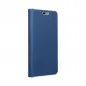 Samsung Galaxy A22 5G Book Handytaschen LUNA Book Carbon Kohlenstoff-Faser, Elegant  Blau