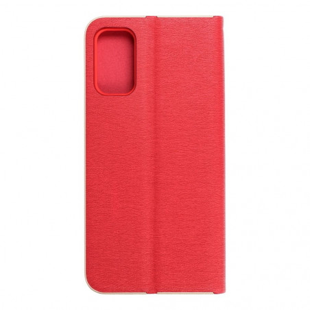 XIAOMI Poco M3 Pro Book Handytaschen LUNA Book Gold Elegant  Rot 