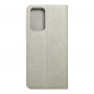 XIAOMI Redmi Note 10 Pro Max Book Handytaschen LUNA Book Gold Elegant  Silber