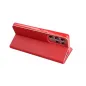Apple iPhone 13 Pro Max Book Handytaschen LUNA Book Gold Elegant  Rot