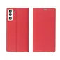 Apple iPhone 13 Pro Max Book Handytaschen LUNA Book Gold Elegant  Rot