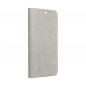 Apple iPhone 13 Pro Max Book Handytaschen LUNA Book Gold Elegant  Silber