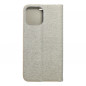 Apple iPhone 13 Pro Max Book Handytaschen LUNA Book Gold Elegant  Silber