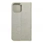Apple iPhone 13 Pro Max Book Handytaschen LUNA Book Gold Elegant  Silber