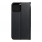 Apple iPhone 13 Pro Max Book Handytaschen LUNA Book Gold Elegant  Schwarz