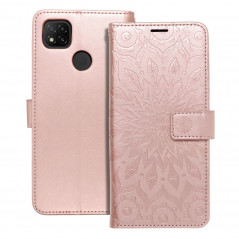 XIAOMI Redmi 9C NFC Book Handytaschen MEZZO Book Mandala  Roségold