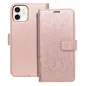 Apple iPhone 12 Book Handytaschen MEZZO Book Mandala  Roségold