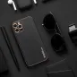 Apple iPhone X Hülle Leather Schwarz