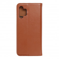 Samsung Galaxy A32 LTE Book Handytaschen Leather case SMART PRO Elegant  Braun