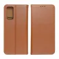 Samsung Galaxy A02s Book Handytaschen Leather case SMART PRO Elegant  Braun