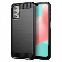 Oppo A74 5G Hülle Carbon Elegant  Schwarz
