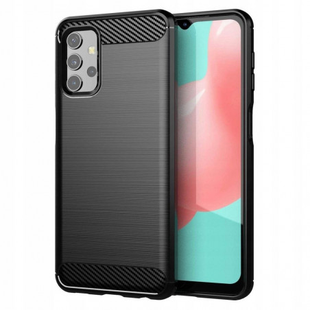 Oppo A74 5G Hülle Carbon Elegant  Schwarz