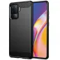 Oppo Reno5 Z 5G Hülle Carbon Elegant  Schwarz