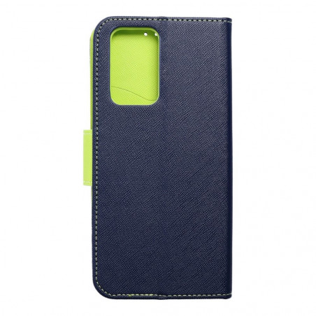 XIAOMI Redmi Note 10 Pro Max Book Handytaschen Fancy Book Marine / Limette
