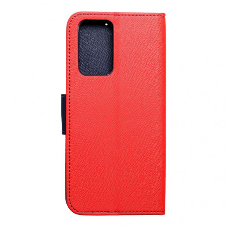 XIAOMI Redmi Note 10 Pro Max Book Handytaschen Fancy Book Rot / Marine
