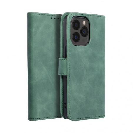 Apple iPhone 13 Pro Book Handytaschen TENDER Book Grün