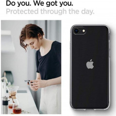 Apple iPhone 7 Hülle Spigen Liquid Crystal Kristallklar  Durchsichtbar