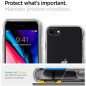 Apple iPhone SE 2020 Hülle Spigen Liquid Crystal Kristallklar  Durchsichtbar