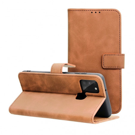 Samsung Galaxy A21s Book Handytaschen TENDER Book Braun 