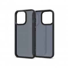 Apple iPhone 13 Pro Hülle Spigen Ultra Hybrid Kristallklar  Matt Frostschwarz
