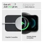 Apple iPhone 13 Pro Hülle Spigen Ultra Hybrid Kristallklar  Matt Frostschwarz