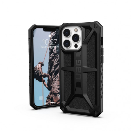 Apple iPhone 13 Pro Hülle Urban Armor Gear Monarch Premium-Gehäuse  MagSAFE  Schwarz