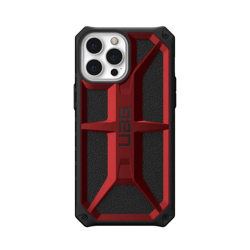 Apple iPhone 13 Pro Max Hülle Urban Armor Gear Monarch Premium-Gehäuse  MagSAFE  Rot