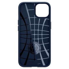 Apple iPhone 13 Hülle Spigen  Liquid Air Navy blau