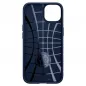 Apple iPhone 13 Hülle Spigen  Liquid Air Navy blau
