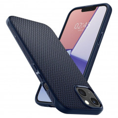 Apple iPhone 13 Hülle Spigen  Liquid Air Navy blau