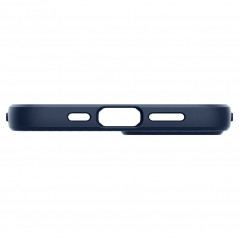Apple iPhone 13 Hülle Spigen  Liquid Air Navy blau