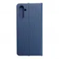 Samsung Galaxy A13 5G Book Handytaschen LUNA Book Carbon Kohlenstoff-Faser, Elegant  Blau