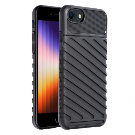 Apple iPhone 8 Hülle THUNDER Schwarz