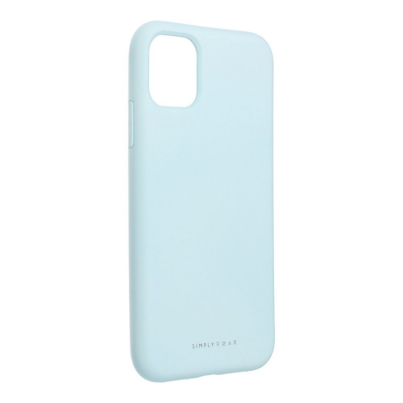 Apple iPhone 11 Hülle Roar Space Monochromatische, Elegant  Himmelblau