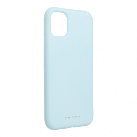Apple iPhone 11 Hülle Roar Space Monochromatische, Elegant  Himmelblau