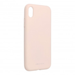 Apple iPhone XR Hülle Roar Space Monochromatische, Elegant  Rosa