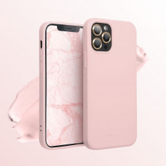 Apple iPhone XR Hülle Roar Space Monochromatische, Elegant  Rosa