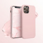 Apple iPhone X Hülle Roar Space Monochromatische, Elegant  Rosa