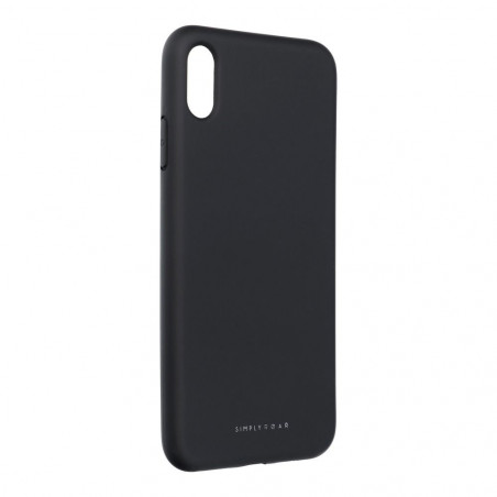 Apple iPhone X Hülle Roar Space Monochromatische, Elegant  Schwarz