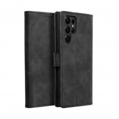 Samsung Galaxy S22 Ultra Book Handytaschen TENDER Book Schwarz 