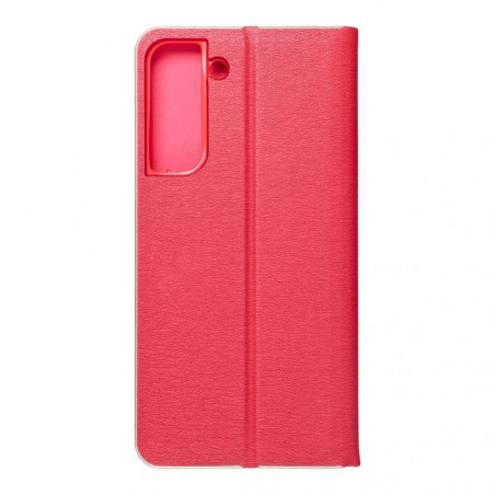 Samsung Galaxy S22 Plus Book Handytaschen LUNA Book Gold Elegant  Rot