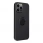 Apple iPhone 13 Pro Max Hülle Silicone ring Schwarz